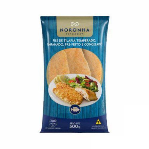 Filé de Tilápia Empanado Noronha 500g