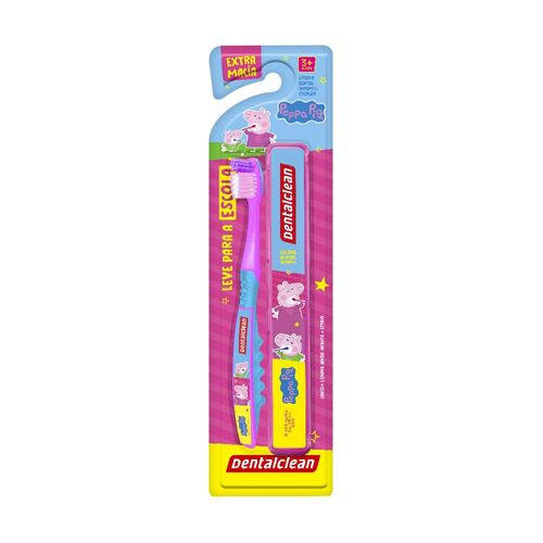 Escova Dental Peppa Pig Escolar Dentalclean