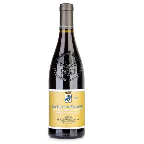 Vinho Tinto Francês Chapoutier Les Grands Merisiers Chateauneuf Du Pape 750ml