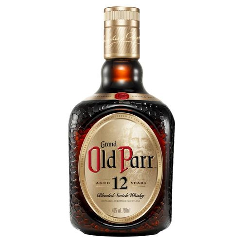 Whisky Escocês Old Parr 12 Anos 750ml