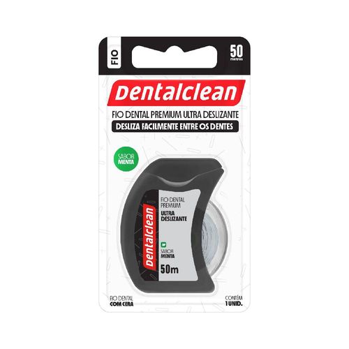 Fio Dental com Cera Menta DentalClean 50M