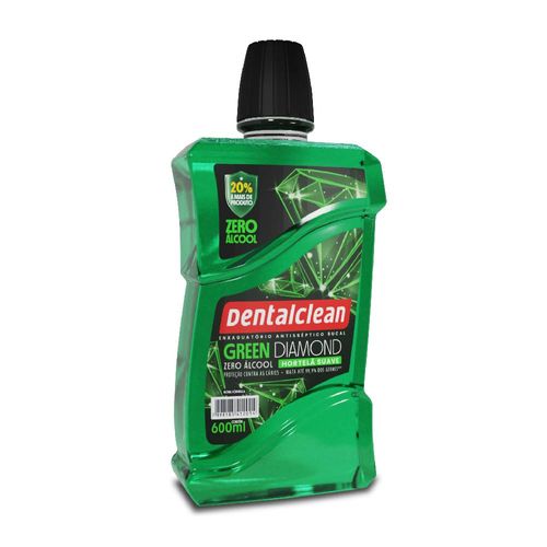 Enxaguatório Bucal Green Diamond DentalClean 600ml