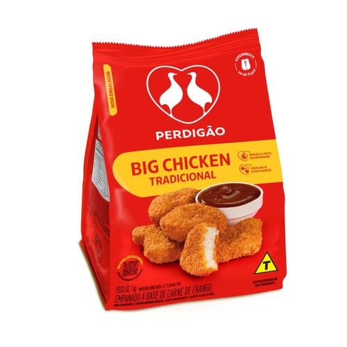 Empanado de Frango Perdigão Big Chicken Tradicional  1 kg