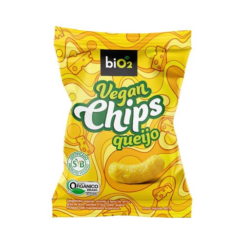 Chips Vegan Bio2 Queijo 40g
