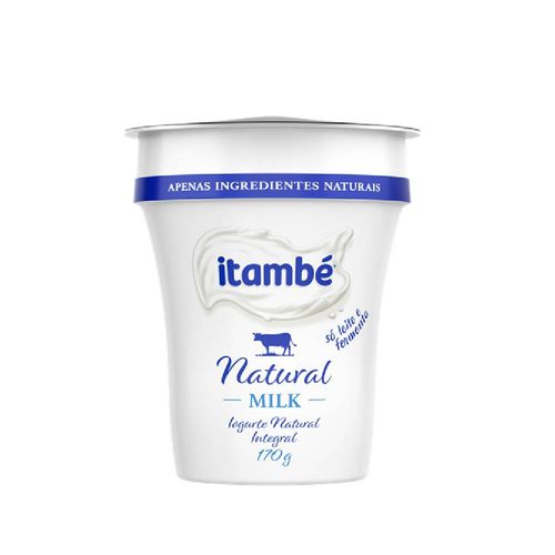 Iogurte Desnatado Natural Milk Itambé 170g