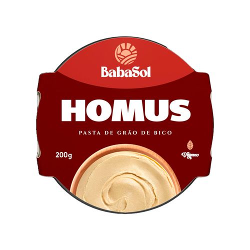 Pasta Homus Vegana Baba Sol 200g