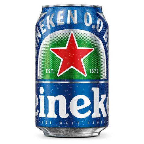Cerveja Heineken Sem Álcool Lager Puro Malte Lata 350ml