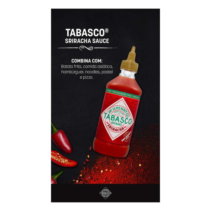 Molho-de-Pimenta-Americano-Tabasco-Sriracha-256ml