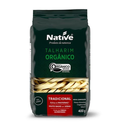 Talharim Orgânico Tradicional Native 400g