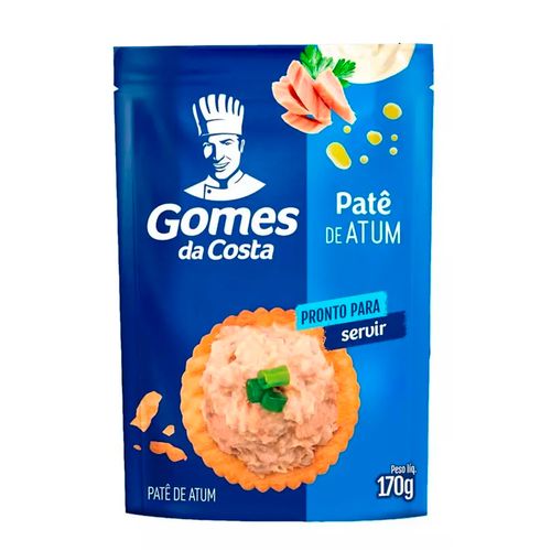 Patê de Atum Gomes da Costa Tradicional Pouch 170g