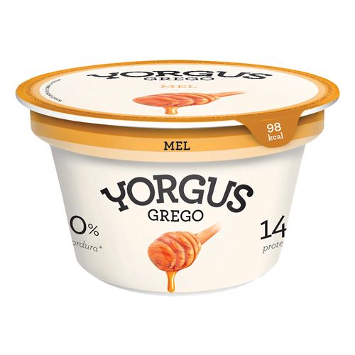 Iogurte Desnatado Yorgus Grego Mel 130g
