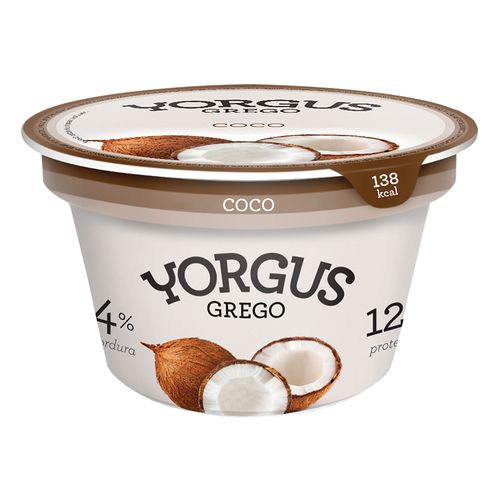 Iogurte Integral Yorgus Grego Coco 130g