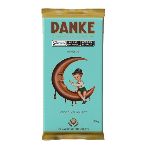 Chocolate Ao Leite Danke Flow 90g