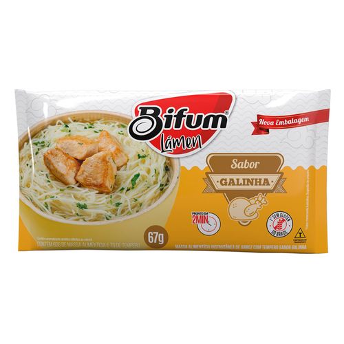 Massa Instantânea Bifum Galinha 67g