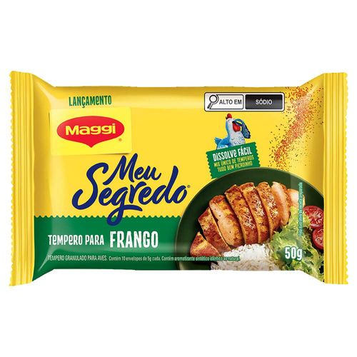 Tempero Granulado Meu Segredo Maggi Frango 50g