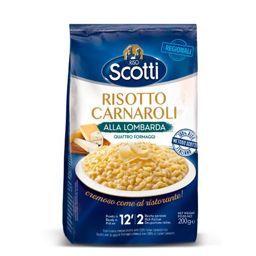Risotto Carnaroli Italiano Alla Lombarda Scotti 220g