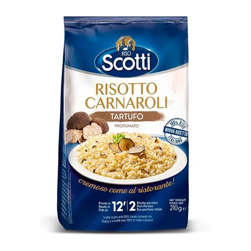 Risotto Carnaroli Italiano Com Trufas Scotti 210g