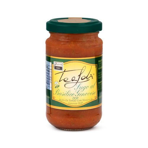 Molho Italiano Basilico Genovese Tealdi 180g