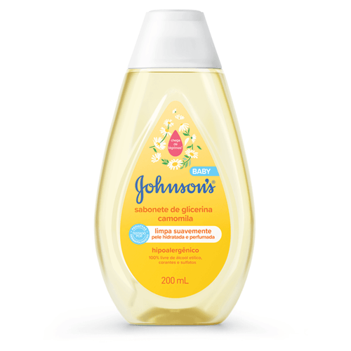 Sabonete Líquido Johnson Baby Camomila 200ml