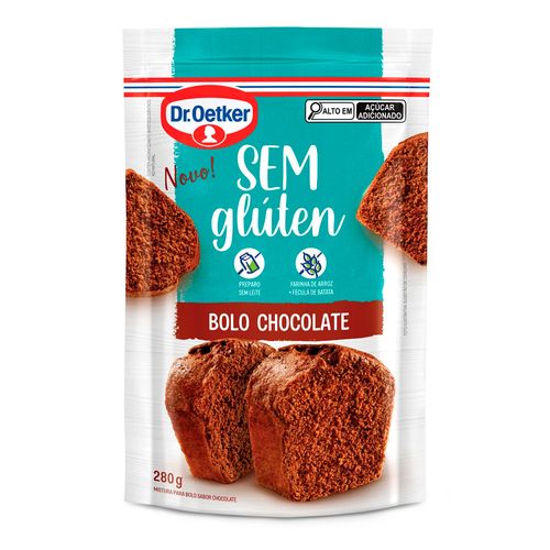 Bolo de Chocolate Sem Glúten Dr Oetker 280g