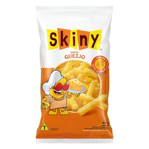 Salgadinho de Milho Skiny Queijo 60g
