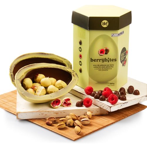 Ovo de Páscoa Berry Bites Pistache 380g