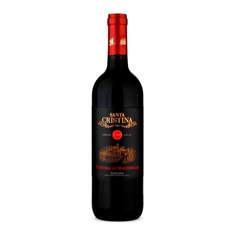 Vinho-Tinto-Italiano-Santa-Cristina-Fattoria-Le-Maestrelle-Garrafa-750mL