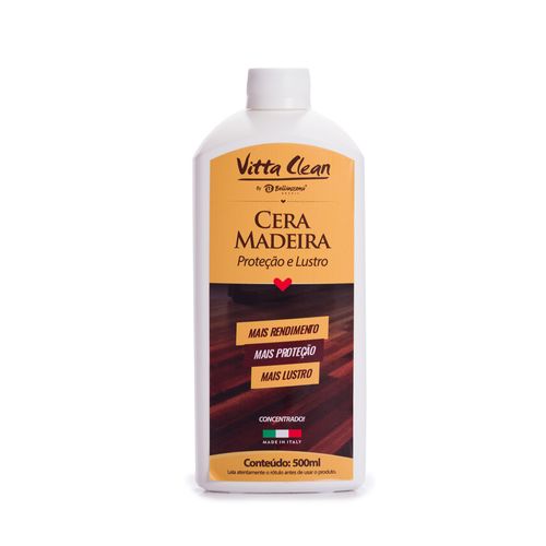 Cera para Madeira Vitta Clean 500ml