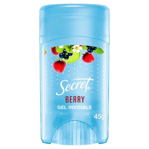 Desodorante em Gel Invisible Secret Berry 45g
