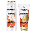 Shampoo e Condicionador Pantene Biotinamina