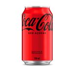 Refrigerante Coca Cola Sem Açúcar Lata Gelado 350ml