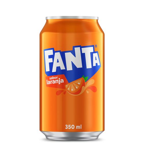 Refrigerante Fanta Laranja Lata 350ml