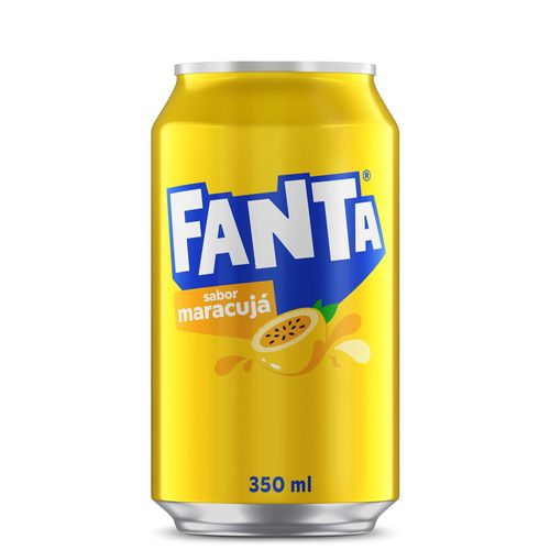 Refrigerante Fanta Maracujá Lata 350ml