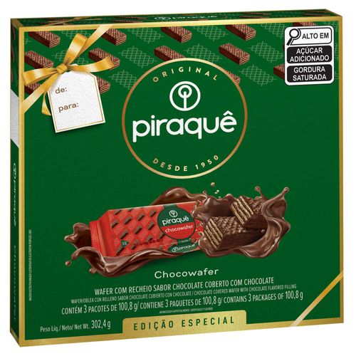 Chocowafer Piraque Pack Promocional 302,4g