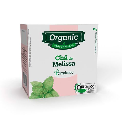 Chá Organic Melissa 13g