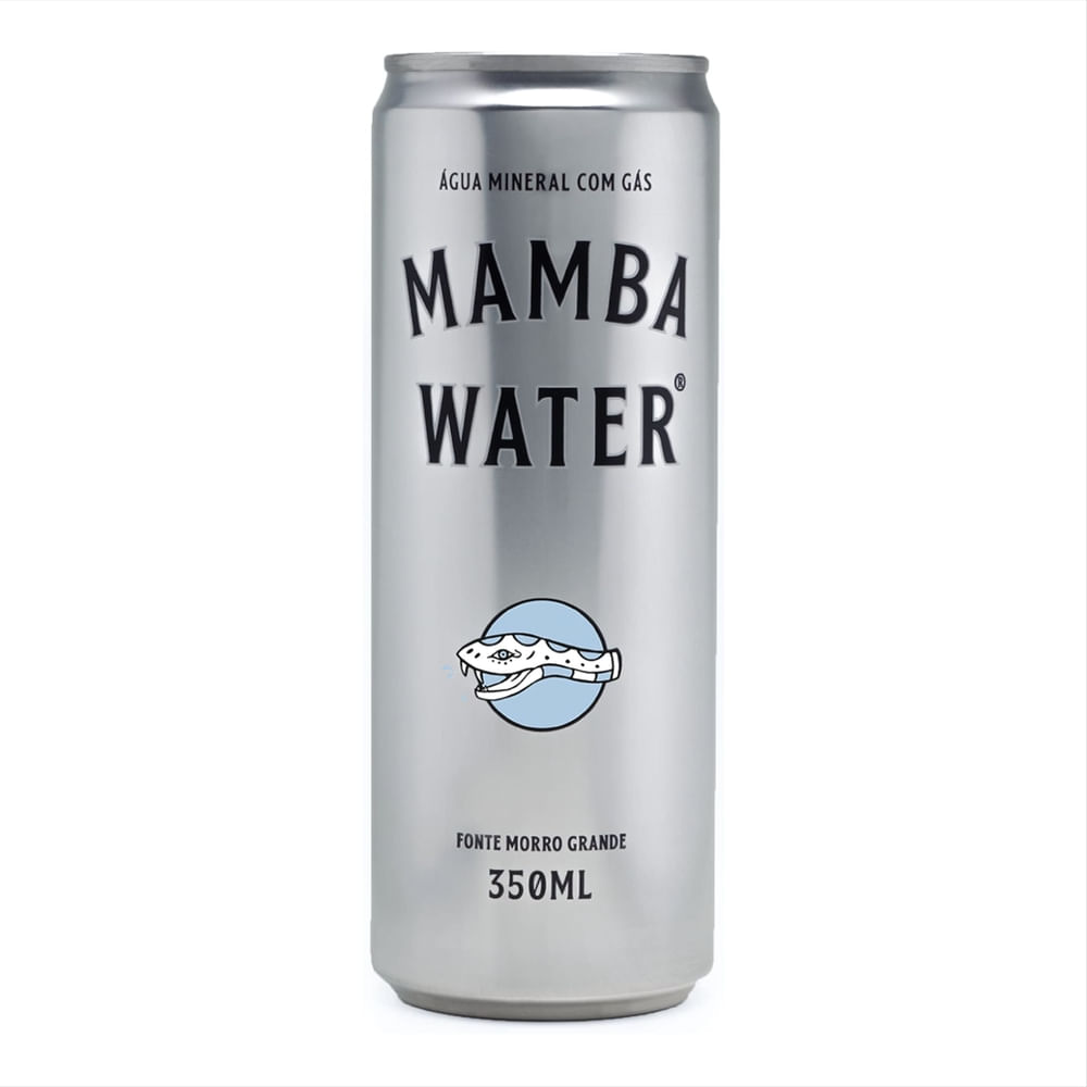 Água Mineral com Gás Mamba Water 350ml