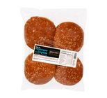 Pão de Hambúrguer Panetto com Gergelim com 4 Unidades 200g