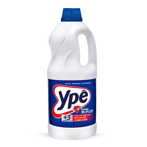 Água Sanitária Ypê Cloro Ativo 2 L