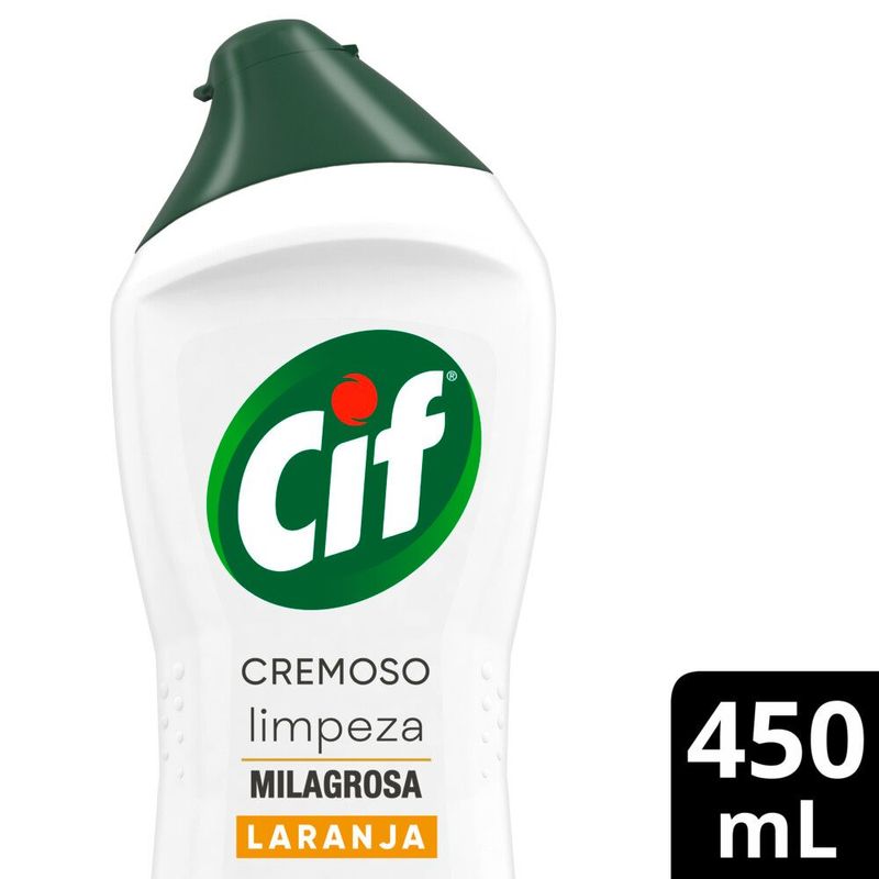 Saponaceo-Cremoso-Cif-Laranja-450ml