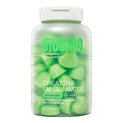 Gummy Creatina Guday Maçã Verde 60 Unidades