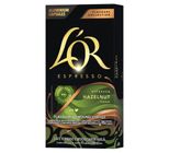 Cápsulas de Café L'Or Hazelnut com 10 Unidades