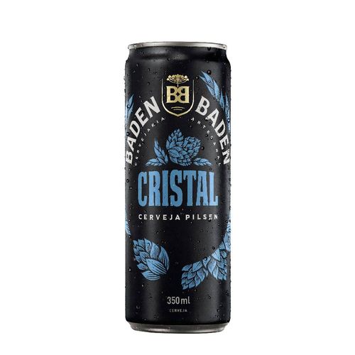 Cerveja Baden Baden Cristal Lata Sleek 350ml