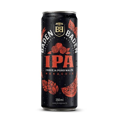 Cerveja Baden Baden IPA Maracujá Lata 350ml