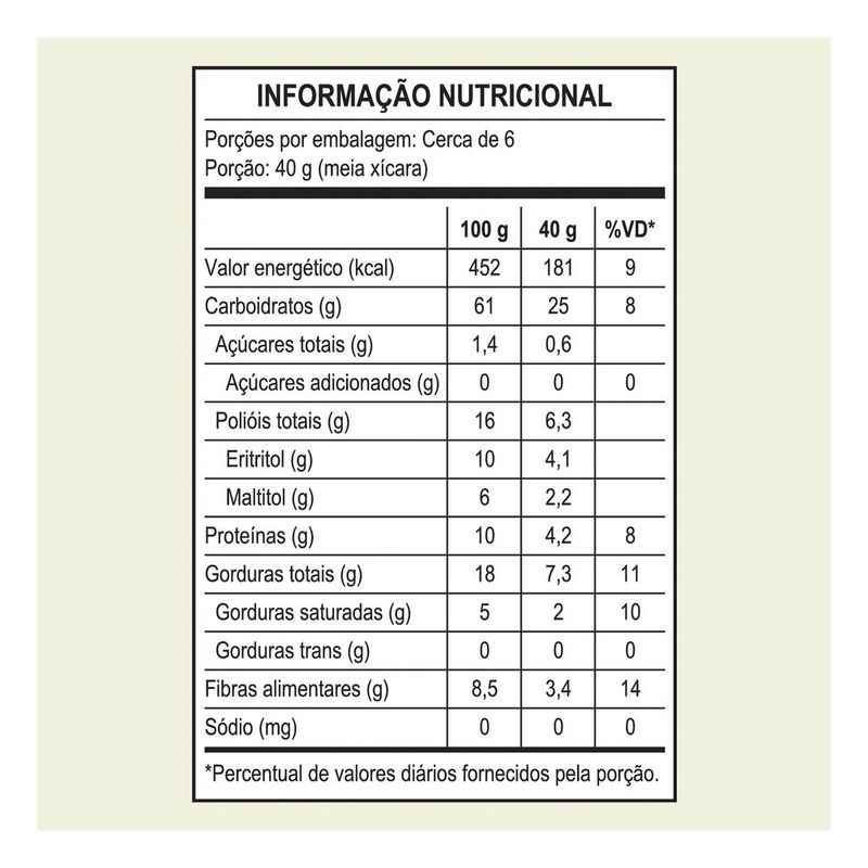 Granola-Tradicional-Zero-Acucar-Mae-Terra-Pacote-250g