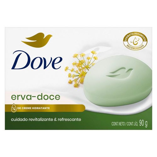 Sabonete Barra Erva-Doce e Camomila Dove Caixa 90g