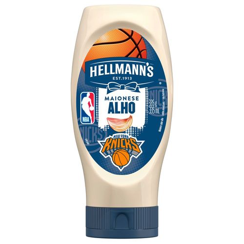 Maionese Alho NBA Miami Hellmanns 335g