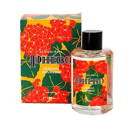 Deo Colônia Phebo Gerânio Bourbon 200ml