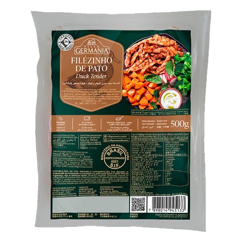 Filezinho de Pato Villa Germania 500g
