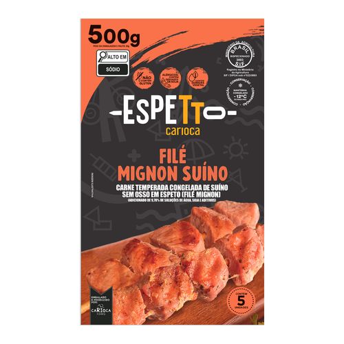 Espetto Carioca Filé Mignon Suíno 500g