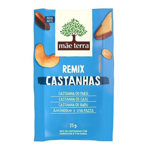 Snack Saudável de Castanhas Mãe Terra 25g